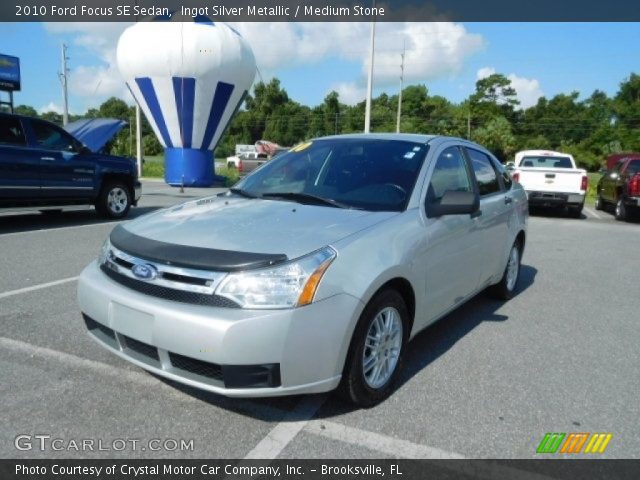 2010 Ford Focus SE Sedan in Ingot Silver Metallic