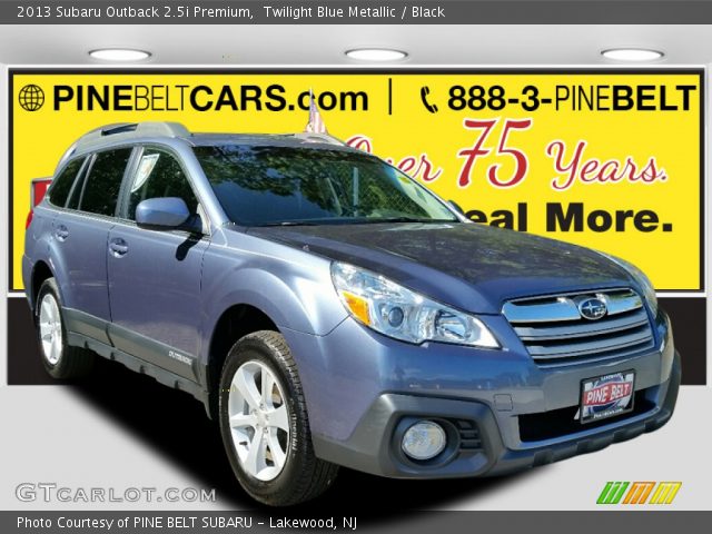 2013 Subaru Outback 2.5i Premium in Twilight Blue Metallic