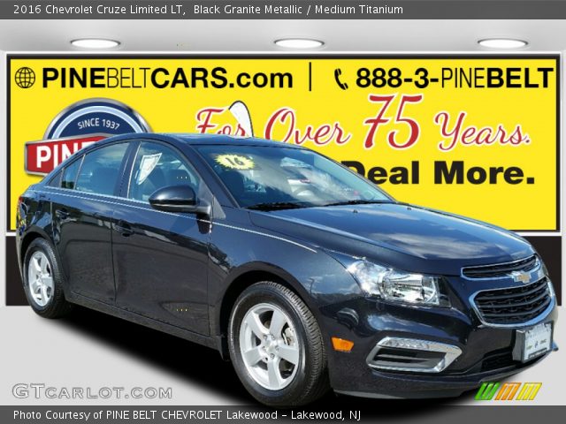 2016 Chevrolet Cruze Limited LT in Black Granite Metallic