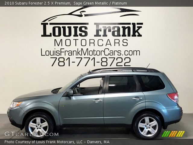 2010 Subaru Forester 2.5 X Premium in Sage Green Metallic