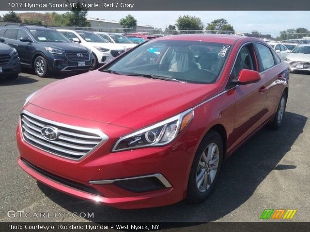2017 Hyundai Sonata SE in Scarlet Red