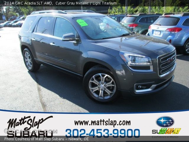 2014 GMC Acadia SLT AWD in Cyber Gray Metallic