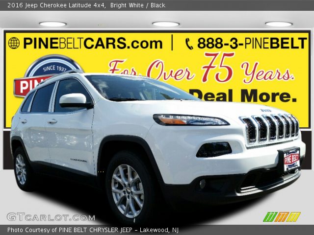 2016 Jeep Cherokee Latitude 4x4 in Bright White