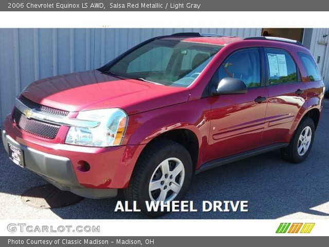 2006 Chevrolet Equinox LS AWD in Salsa Red Metallic