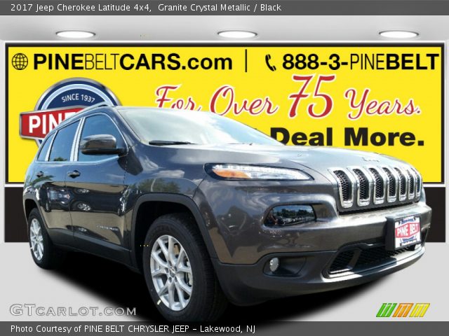 2017 Jeep Cherokee Latitude 4x4 in Granite Crystal Metallic