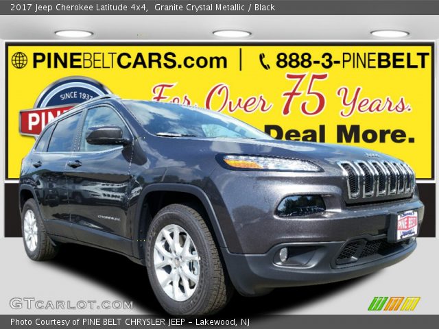 2017 Jeep Cherokee Latitude 4x4 in Granite Crystal Metallic