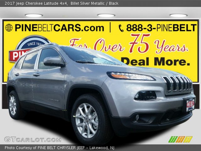 2017 Jeep Cherokee Latitude 4x4 in Billet Silver Metallic