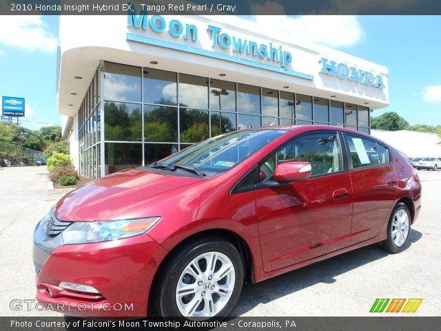 2010 Honda Insight Hybrid EX in Tango Red Pearl