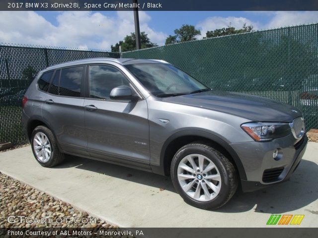 2017 BMW X3 xDrive28i in Space Gray Metallic