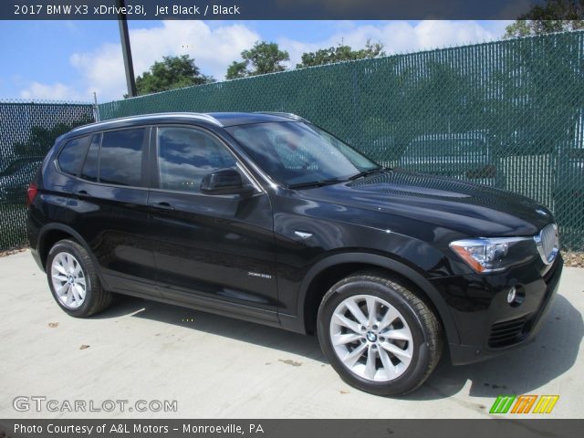 2017 BMW X3 xDrive28i in Jet Black