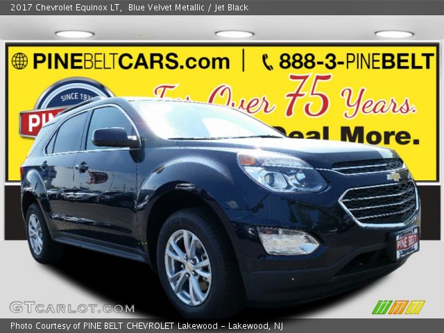 2017 Chevrolet Equinox LT in Blue Velvet Metallic