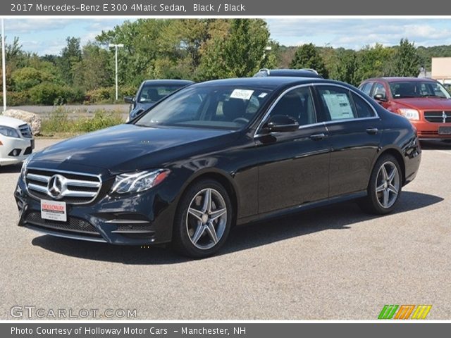 2017 Mercedes-Benz E 300 4Matic Sedan in Black