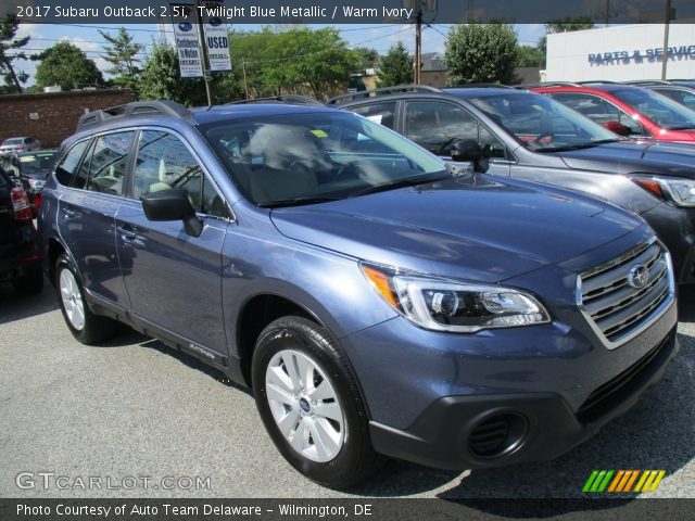 2017 Subaru Outback 2.5i in Twilight Blue Metallic