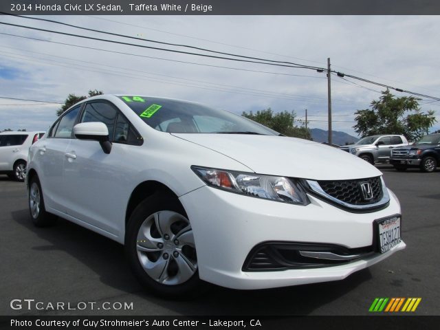 2014 Honda Civic LX Sedan in Taffeta White