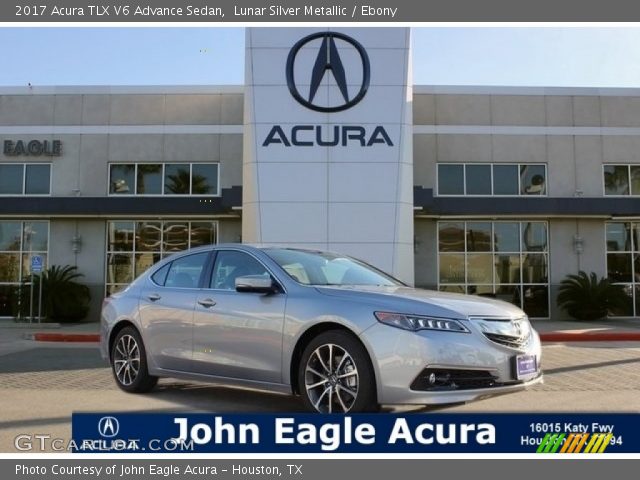 2017 Acura TLX V6 Advance Sedan in Lunar Silver Metallic