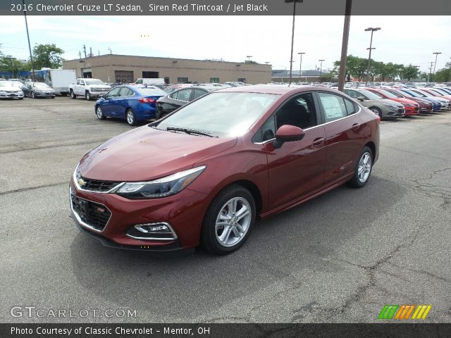 2016 Chevrolet Cruze LT Sedan in Siren Red Tintcoat