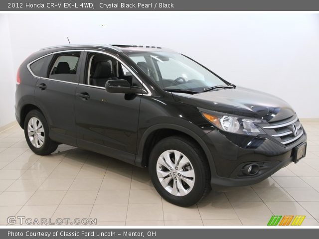 2012 Honda CR-V EX-L 4WD in Crystal Black Pearl