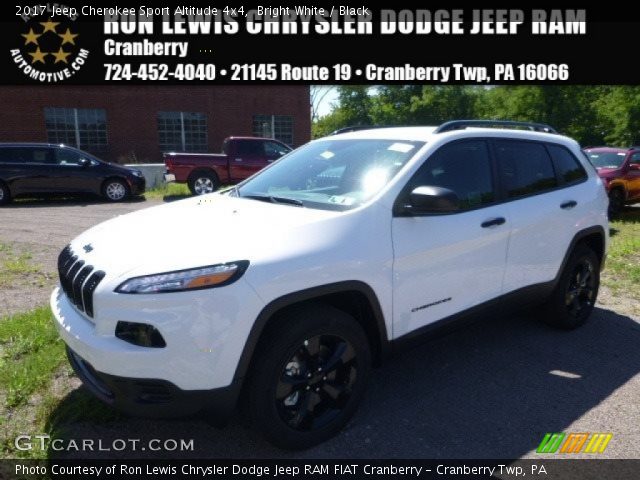 2017 Jeep Cherokee Sport Altitude 4x4 in Bright White