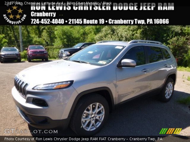2017 Jeep Cherokee Latitude 4x4 in Billet Silver Metallic