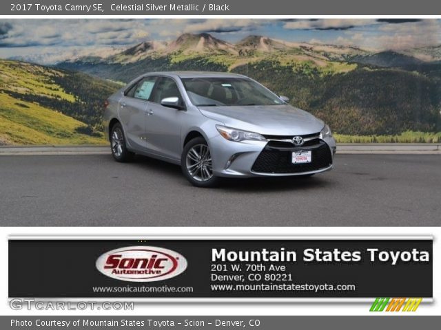 2017 Toyota Camry SE in Celestial Silver Metallic