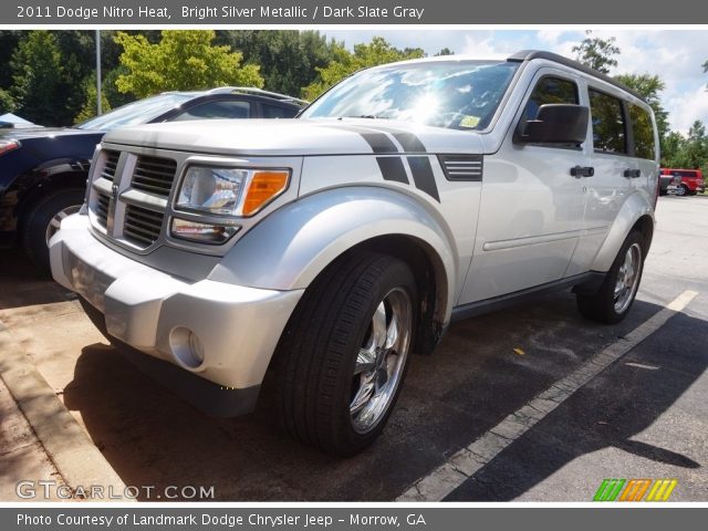 2011 Dodge Nitro Heat in Bright Silver Metallic