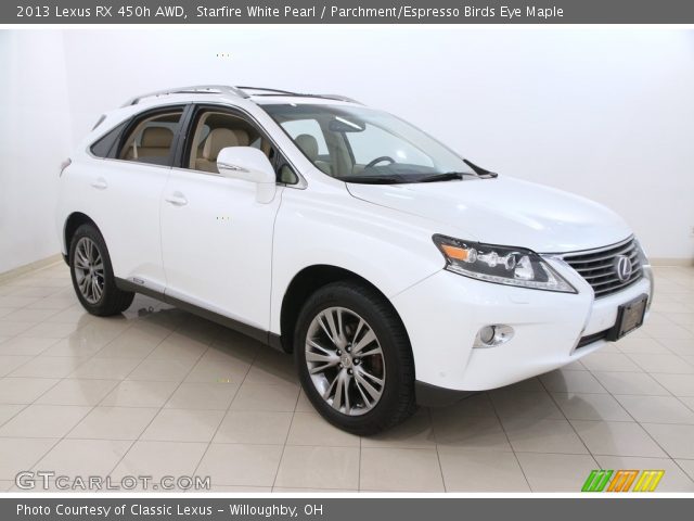 2013 Lexus RX 450h AWD in Starfire White Pearl
