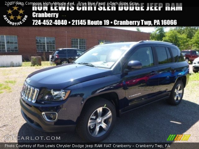 2017 Jeep Compass High Altitude 4x4 in True Blue Pearl
