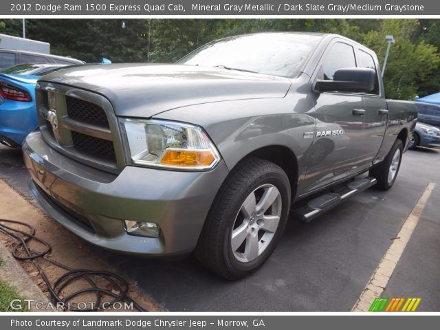 2012 Dodge Ram 1500 Express Quad Cab in Mineral Gray Metallic