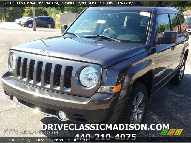 2017 Jeep Patriot Latitude 4x4 in Granite Crystal Metallic