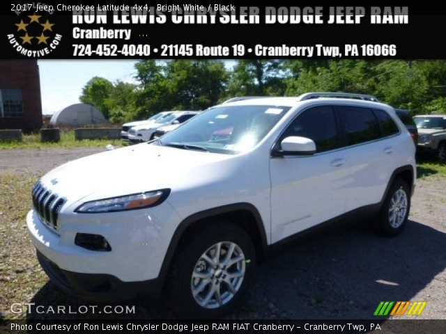 2017 Jeep Cherokee Latitude 4x4 in Bright White