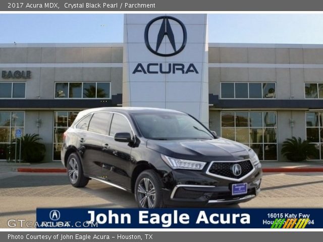 2017 Acura MDX  in Crystal Black Pearl