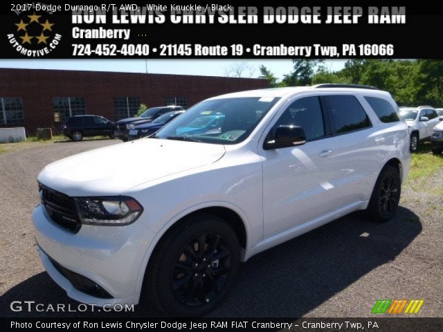 2017 Dodge Durango R/T AWD in White Knuckle