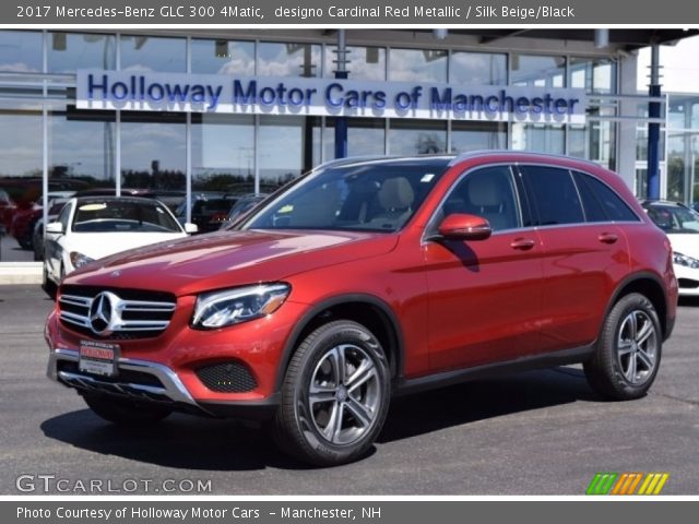 2017 Mercedes-Benz GLC 300 4Matic in designo Cardinal Red Metallic