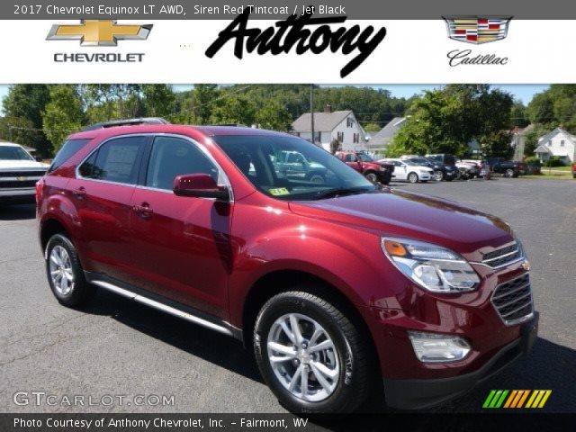2017 Chevrolet Equinox LT AWD in Siren Red Tintcoat