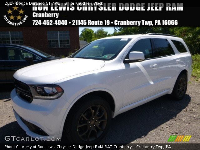 2017 Dodge Durango GT AWD in White Knuckle