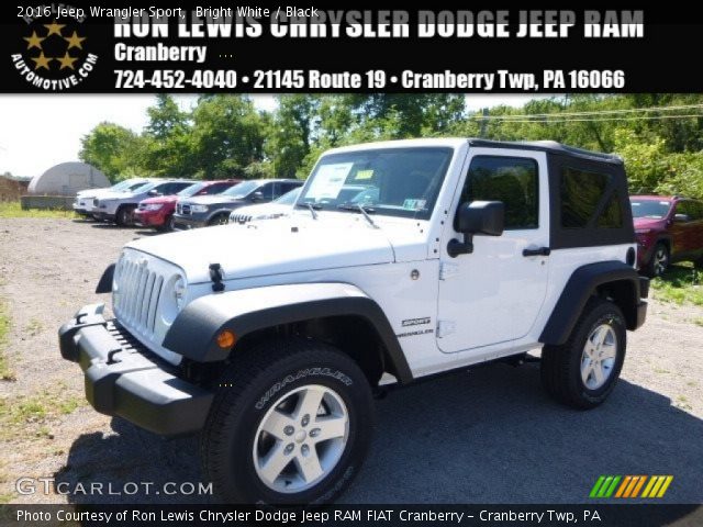 2016 Jeep Wrangler Sport in Bright White