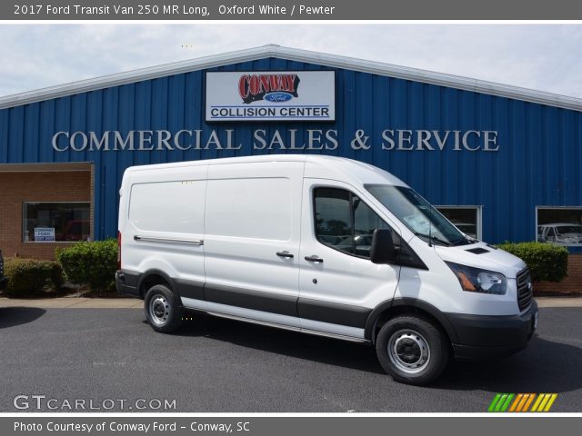 2017 Ford Transit Van 250 MR Long in Oxford White