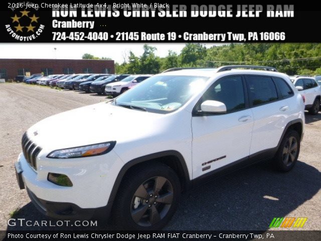 2016 Jeep Cherokee Latitude 4x4 in Bright White