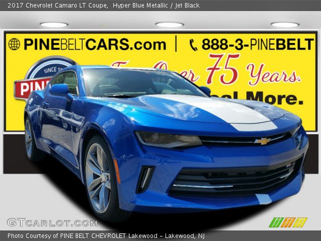 2017 Chevrolet Camaro LT Coupe in Hyper Blue Metallic