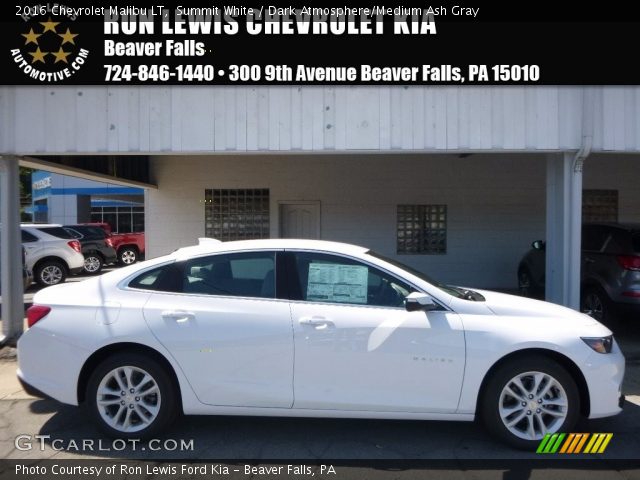 2016 Chevrolet Malibu LT in Summit White