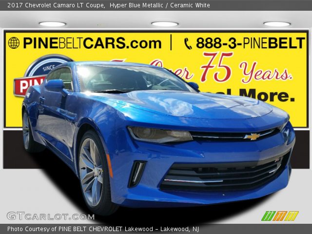 2017 Chevrolet Camaro LT Coupe in Hyper Blue Metallic