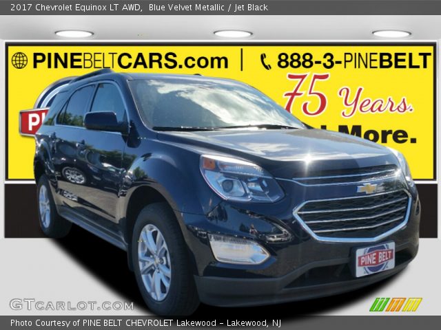 2017 Chevrolet Equinox LT AWD in Blue Velvet Metallic
