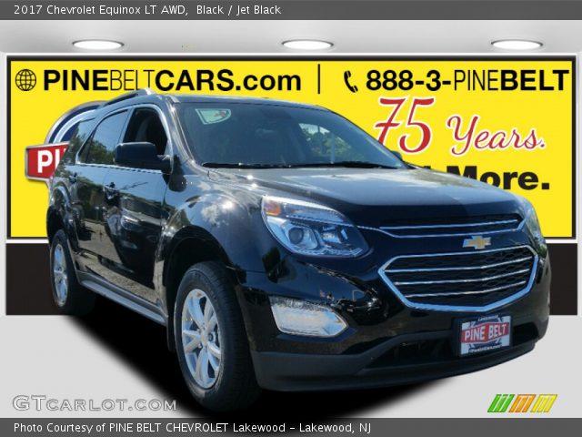 2017 Chevrolet Equinox LT AWD in Black