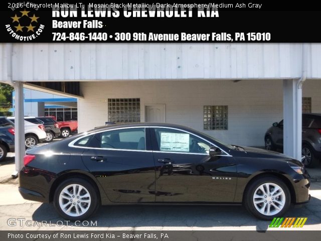 2016 Chevrolet Malibu LT in Mosaic Black Metallic