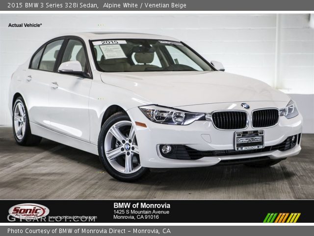 2015 BMW 3 Series 328i Sedan in Alpine White