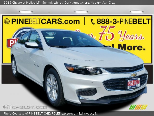 2016 Chevrolet Malibu LT in Summit White