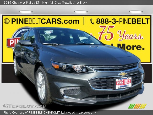 2016 Chevrolet Malibu LT in Nightfall Gray Metallic