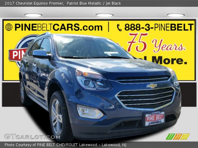 2017 Chevrolet Equinox Premier in Patriot Blue Metallic