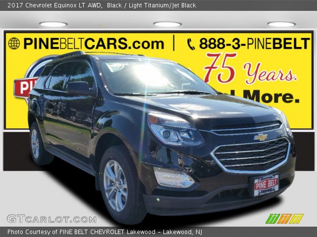 2017 Chevrolet Equinox LT AWD in Black