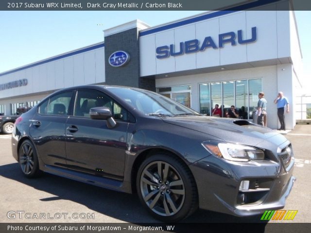 2017 Subaru WRX Limited in Dark Gray Metallic